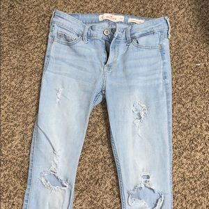 light wash jeans